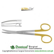 UltraCut™ TC Mayo Dissecting Scissor Curved Stainless Steel, 14.5 cm - 5 3/4"